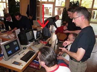 Can you spot my VCS with my new TV set?