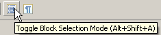 Toggle block selection mode
