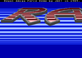 Royal Amiga Force on ATARI 800XL