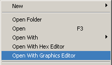 Open With Graphics Editor