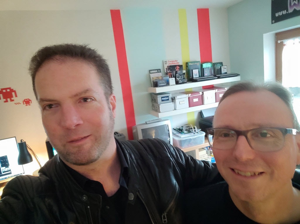 Me and Prodatron (Jörn Mika)