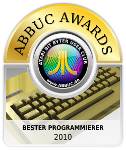 ABBUC Award 2010 - Best coder